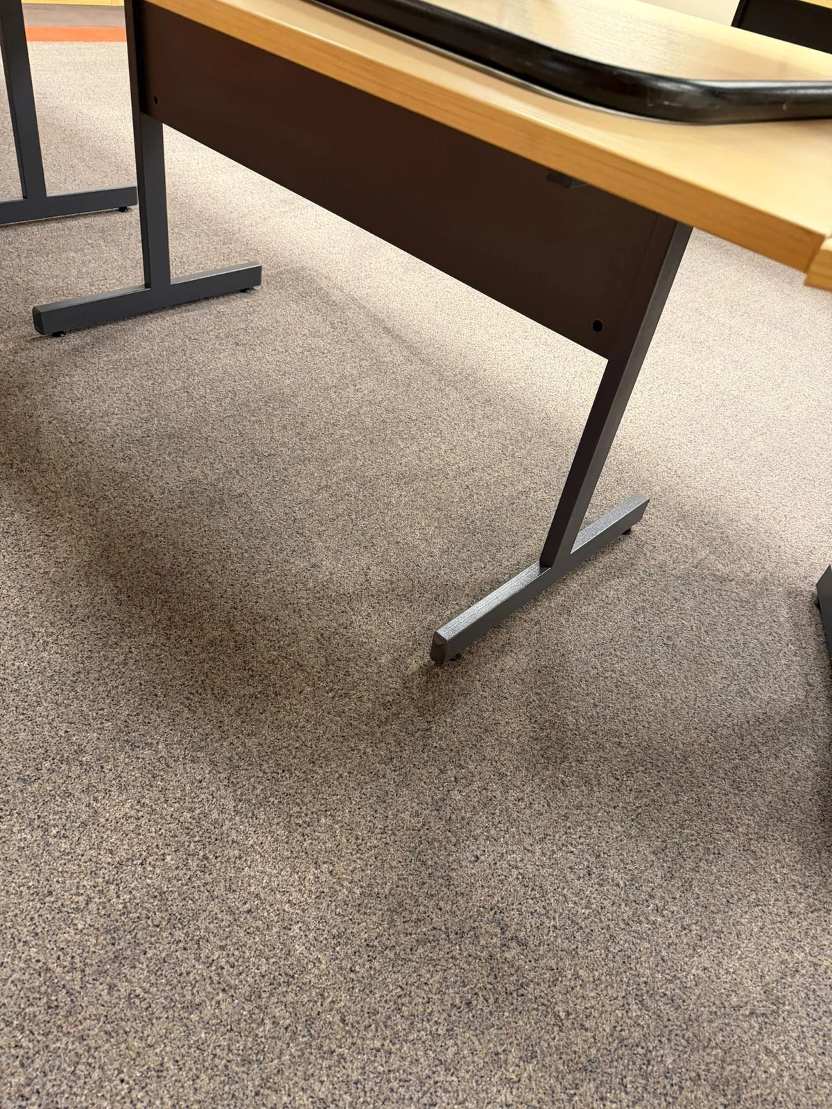 Commercial carpet cleaning results