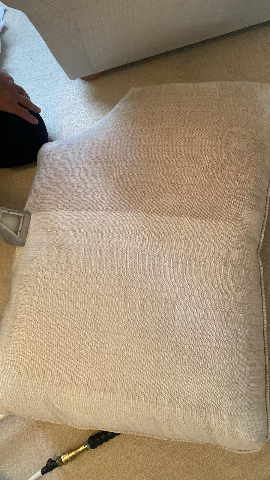 Professional carpet and upholstery cleaning results